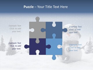 Christmas Miniature Copy PowerPoint Template