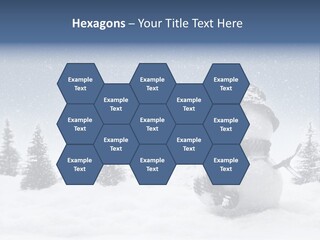 Christmas Miniature Copy PowerPoint Template