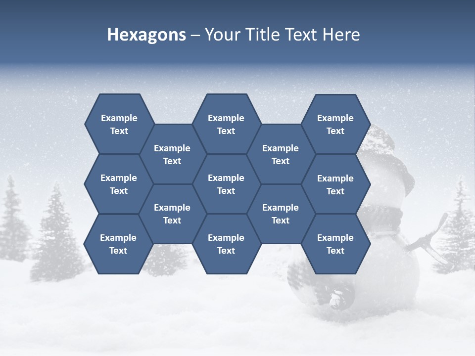 Christmas Miniature Copy PowerPoint Template