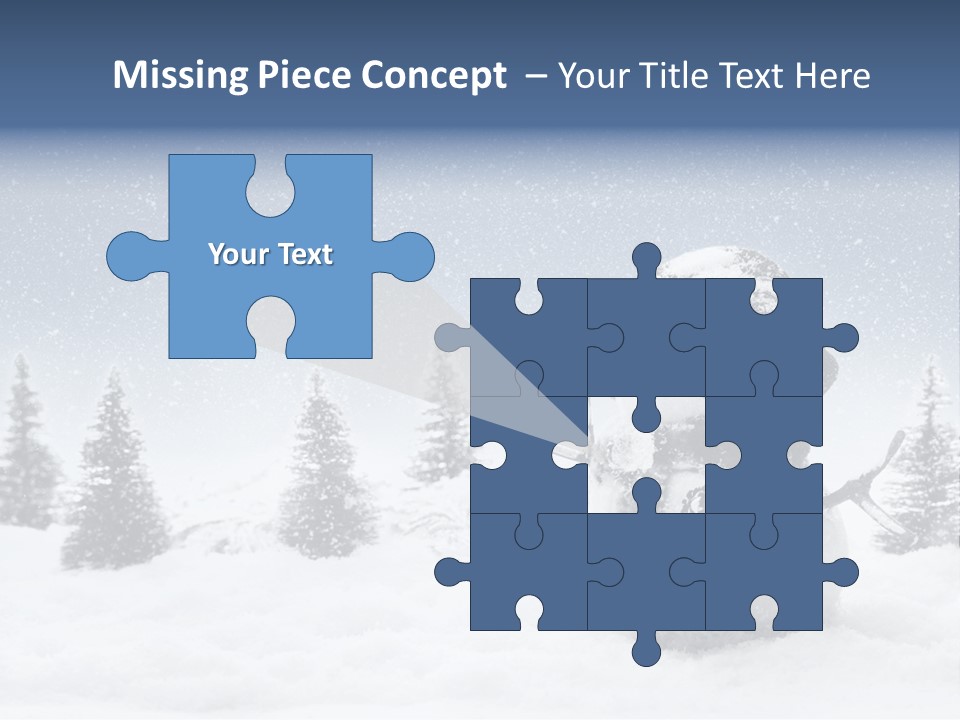Christmas Miniature Copy PowerPoint Template