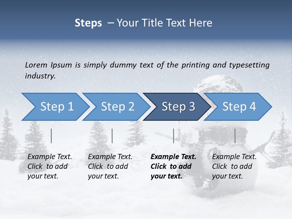 Christmas Miniature Copy PowerPoint Template