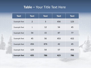 Christmas Miniature Copy PowerPoint Template