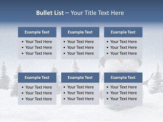 Christmas Miniature Copy PowerPoint Template