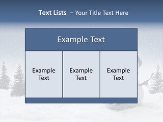 Christmas Miniature Copy PowerPoint Template
