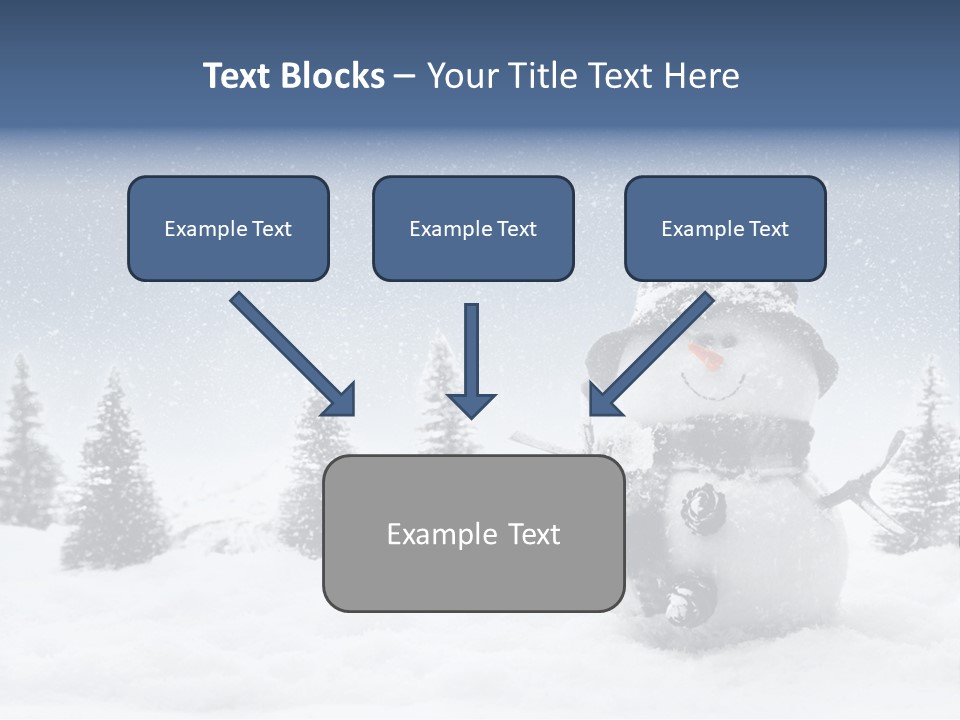 Christmas Miniature Copy PowerPoint Template