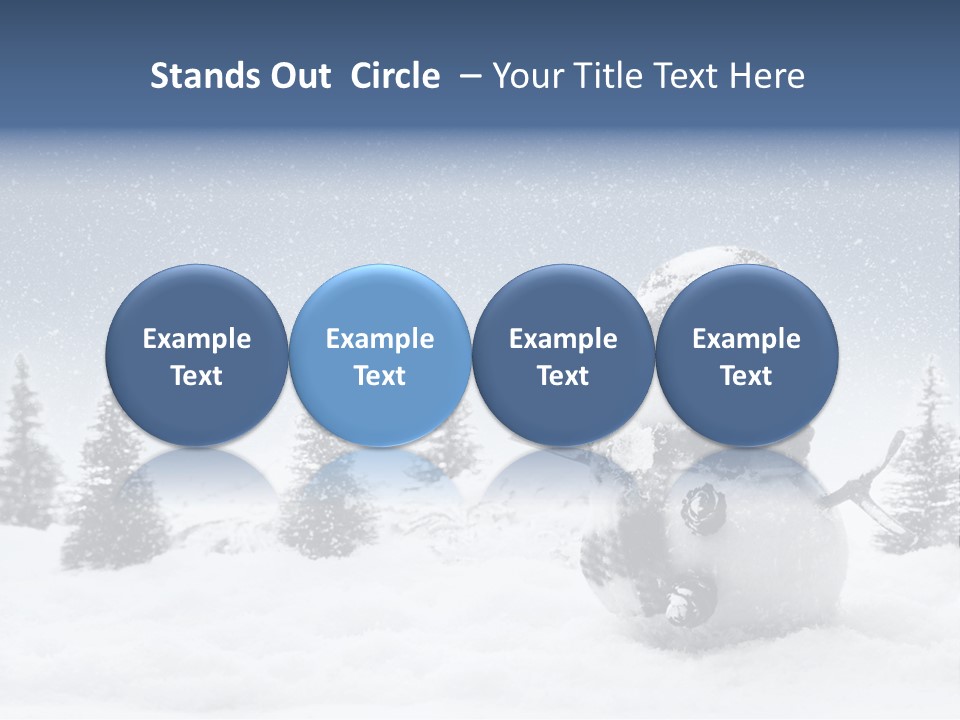 Christmas Miniature Copy PowerPoint Template