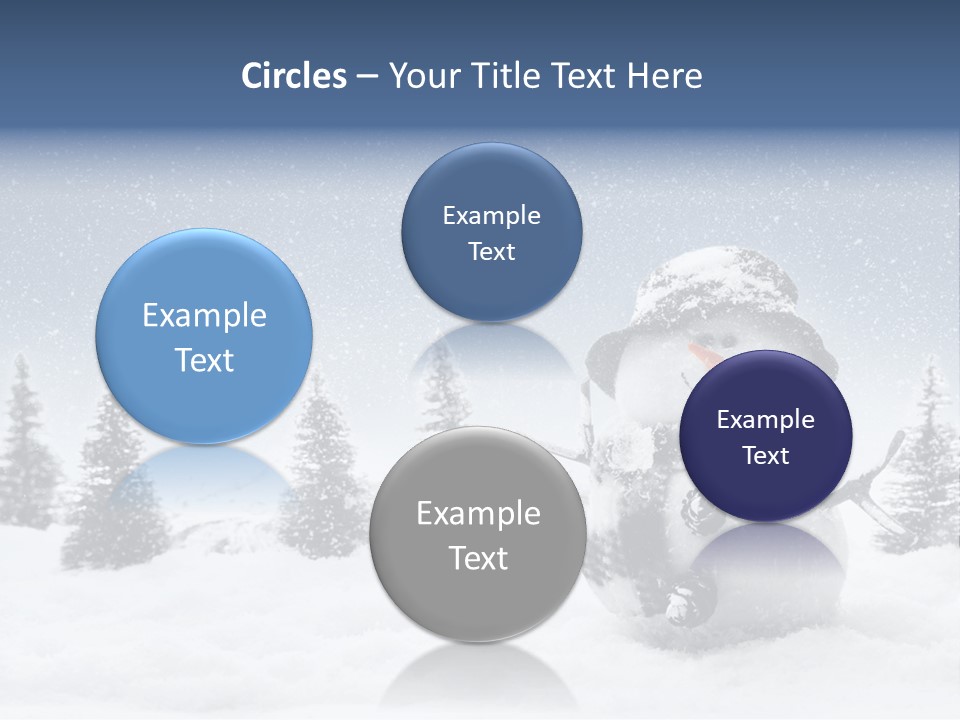 Christmas Miniature Copy PowerPoint Template