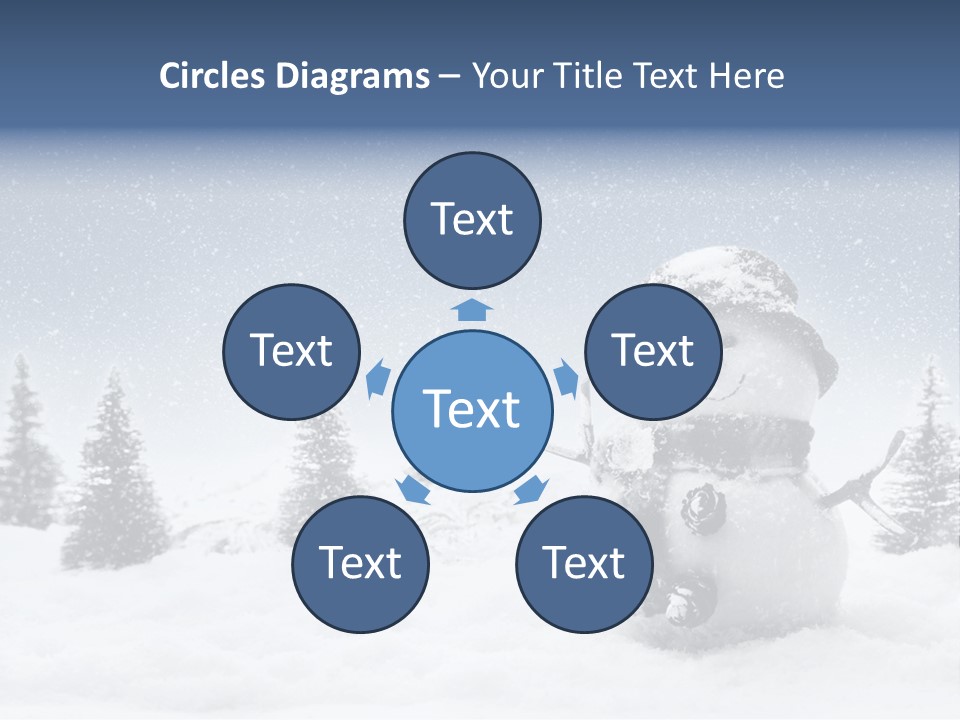 Christmas Miniature Copy PowerPoint Template