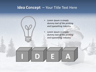 Christmas Miniature Copy PowerPoint Template