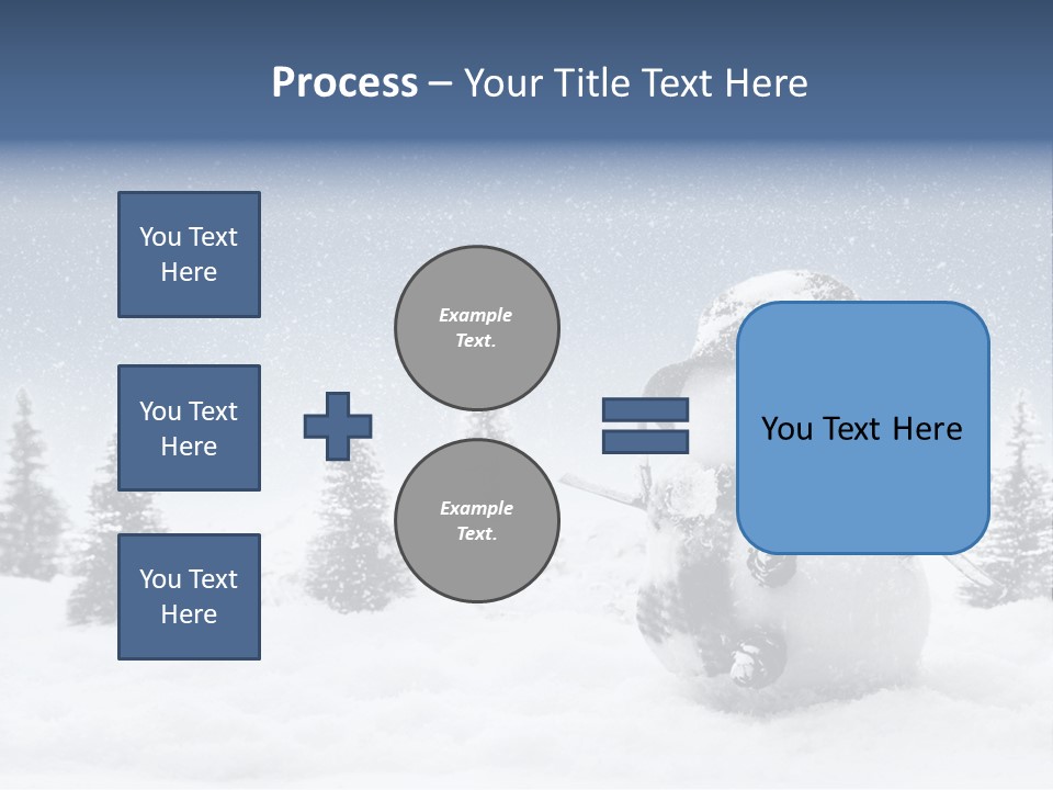 Christmas Miniature Copy PowerPoint Template