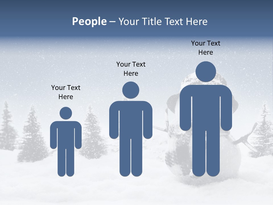 Christmas Miniature Copy PowerPoint Template