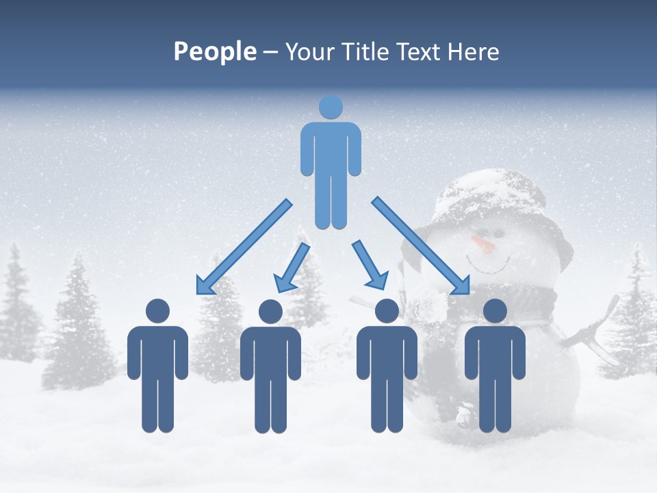 Christmas Miniature Copy PowerPoint Template