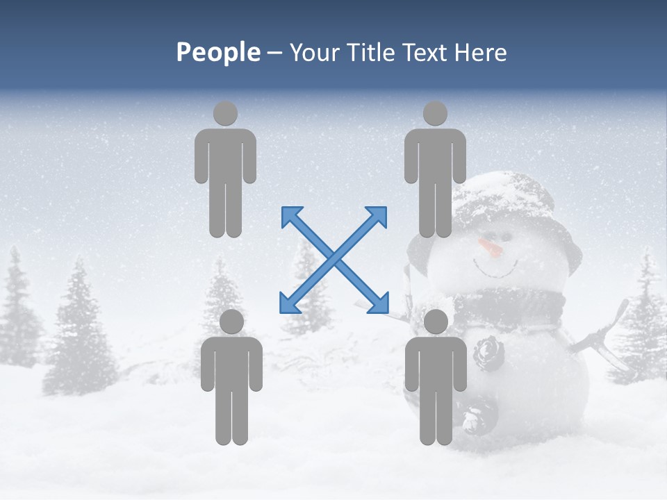 Christmas Miniature Copy PowerPoint Template