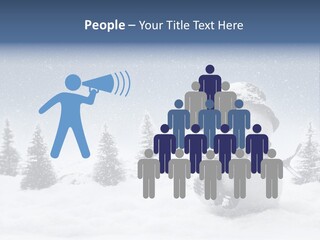 Christmas Miniature Copy PowerPoint Template