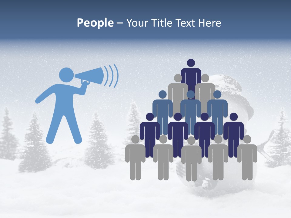 Christmas Miniature Copy PowerPoint Template