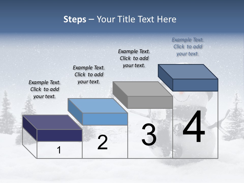 Christmas Miniature Copy PowerPoint Template
