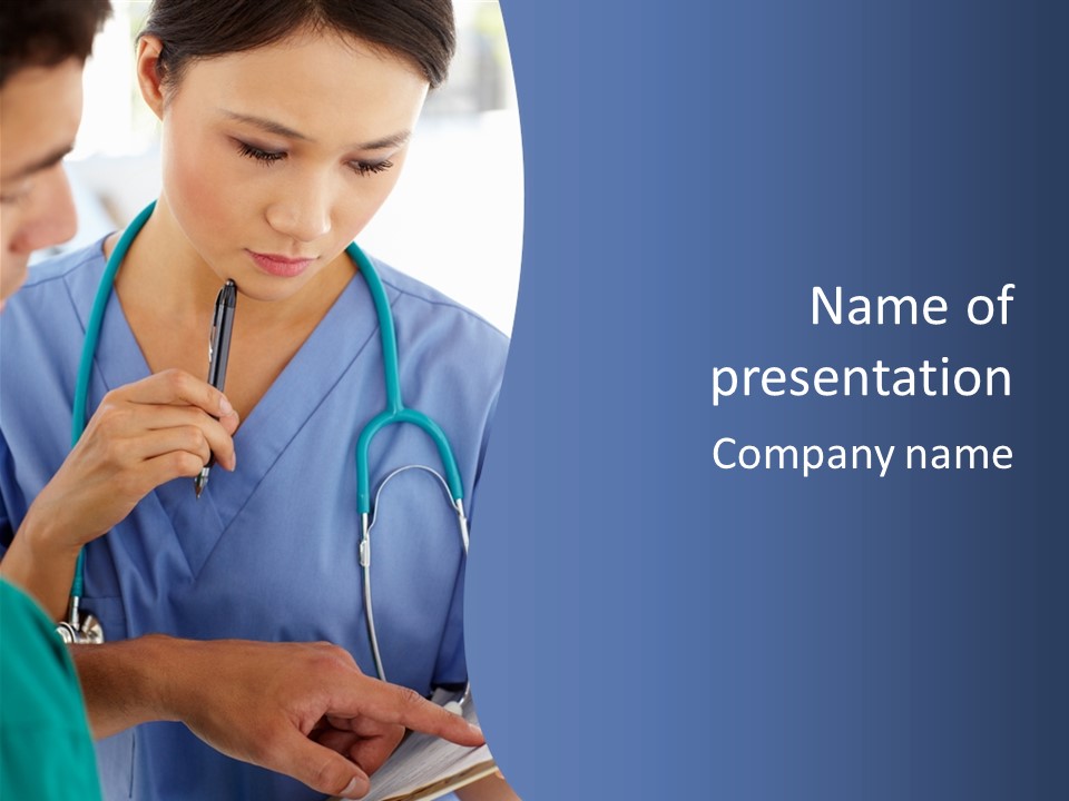 Medical Chatting Chinese PowerPoint Template