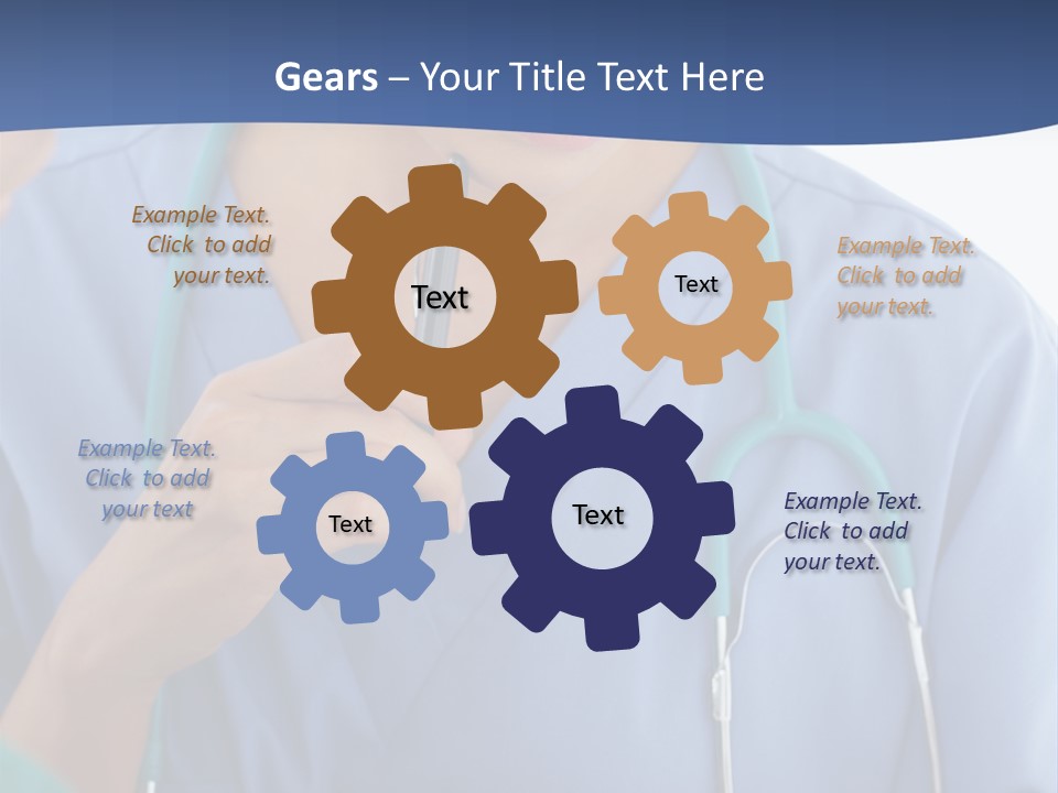 Medical Chatting Chinese PowerPoint Template