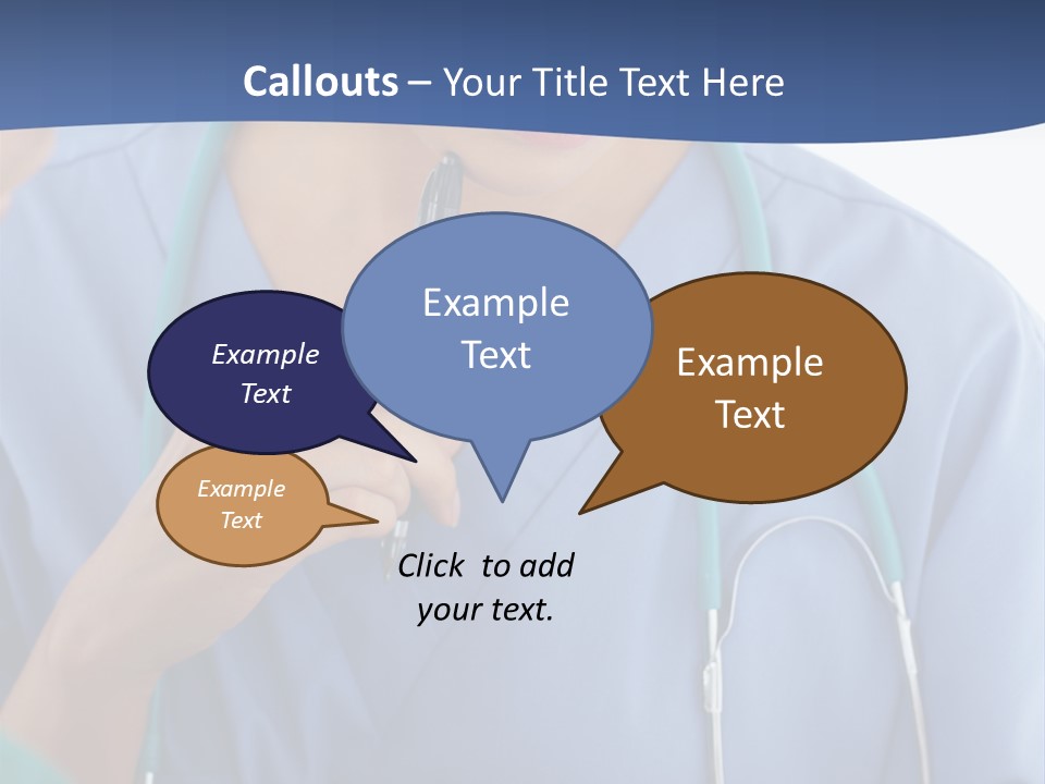 Medical Chatting Chinese PowerPoint Template