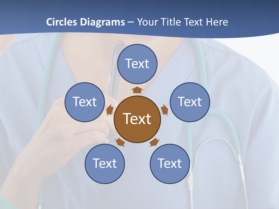 Medical Chatting Chinese PowerPoint Template