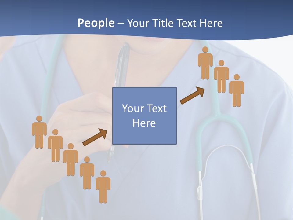 Medical Chatting Chinese PowerPoint Template