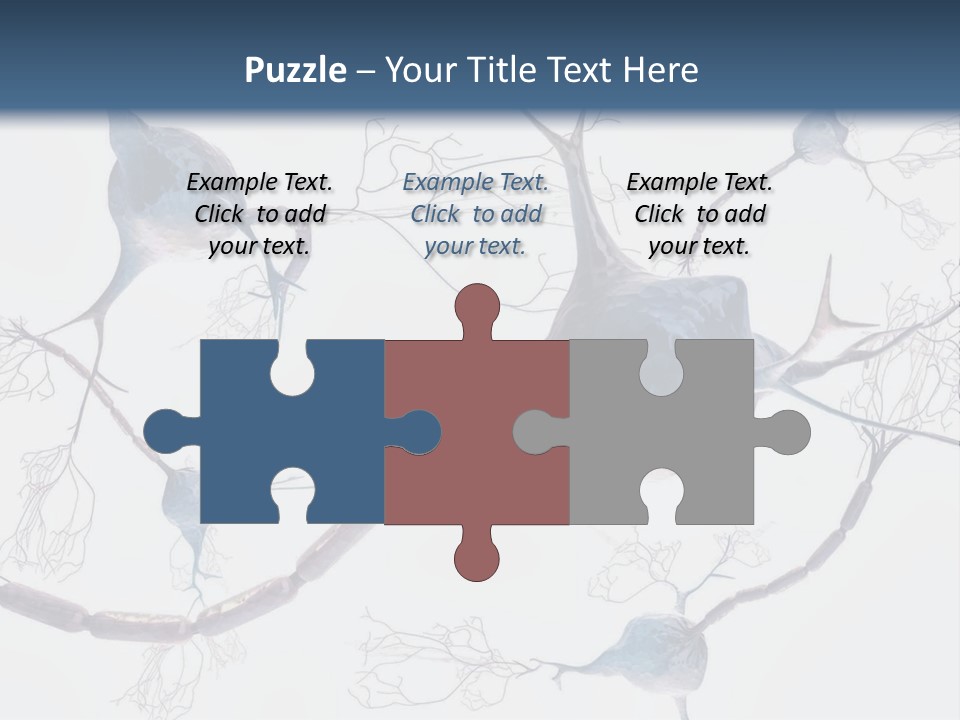 Dendrite Brain Biological PowerPoint Template