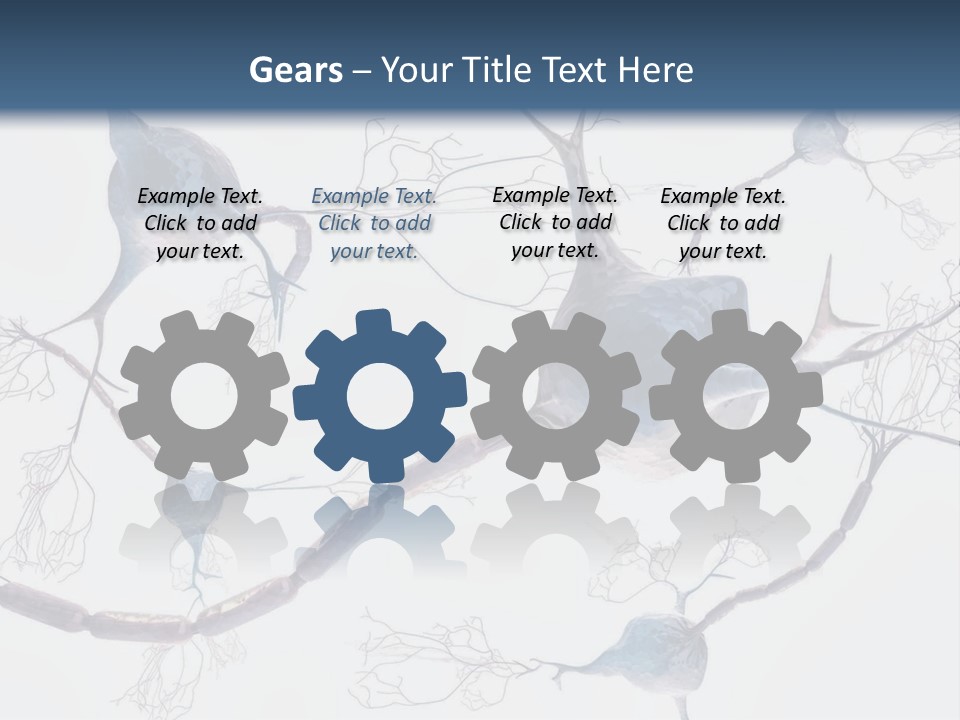 Dendrite Brain Biological PowerPoint Template