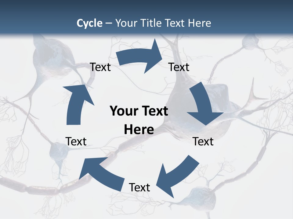 Dendrite Brain Biological PowerPoint Template