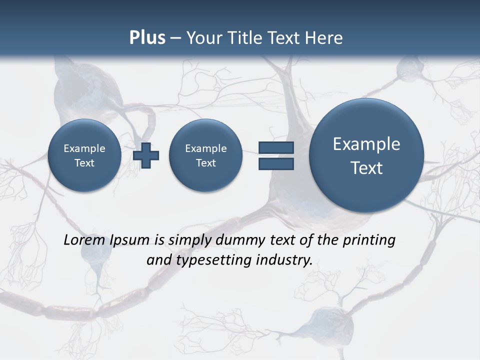 Dendrite Brain Biological PowerPoint Template