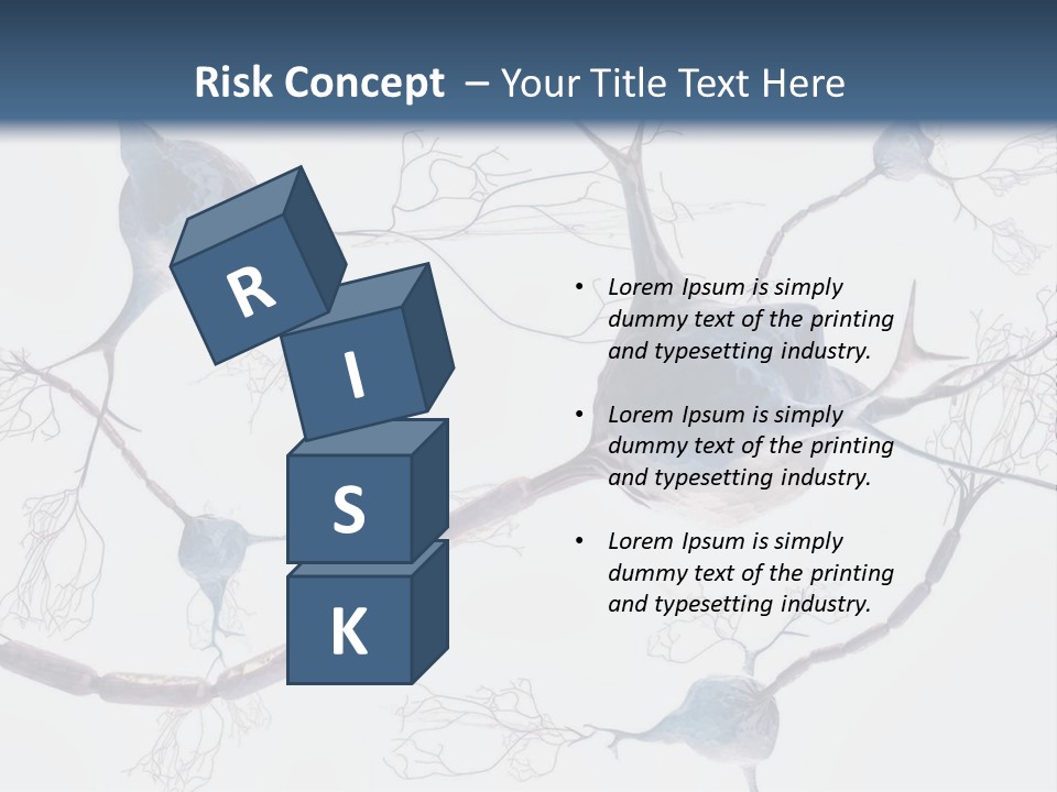 Dendrite Brain Biological PowerPoint Template