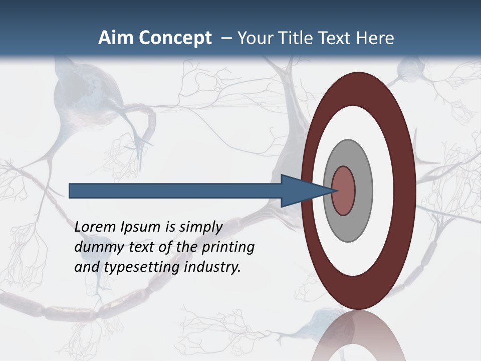 Dendrite Brain Biological PowerPoint Template
