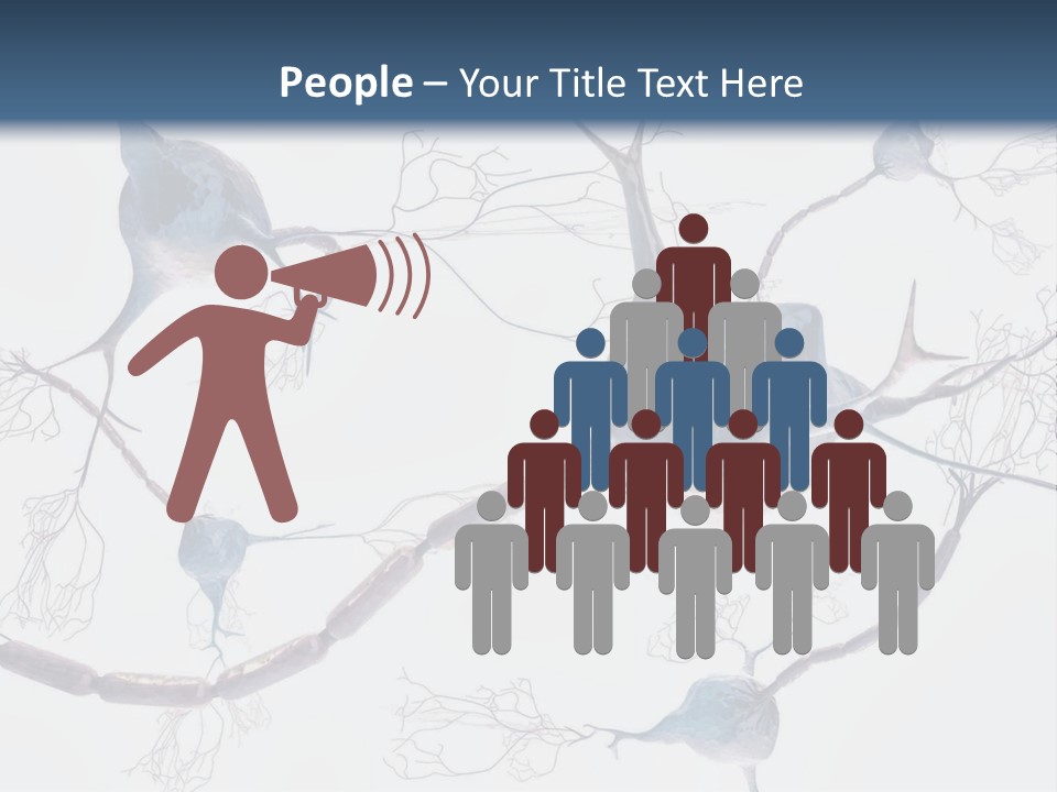 Dendrite Brain Biological PowerPoint Template