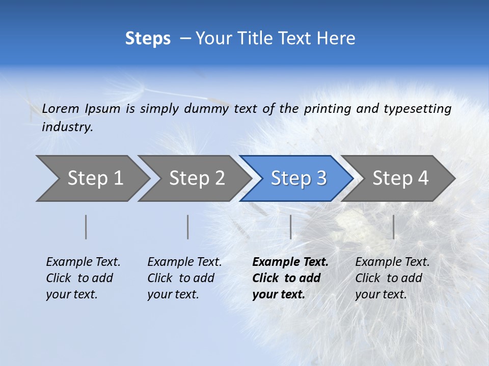 Spring Seed Easy PowerPoint Template