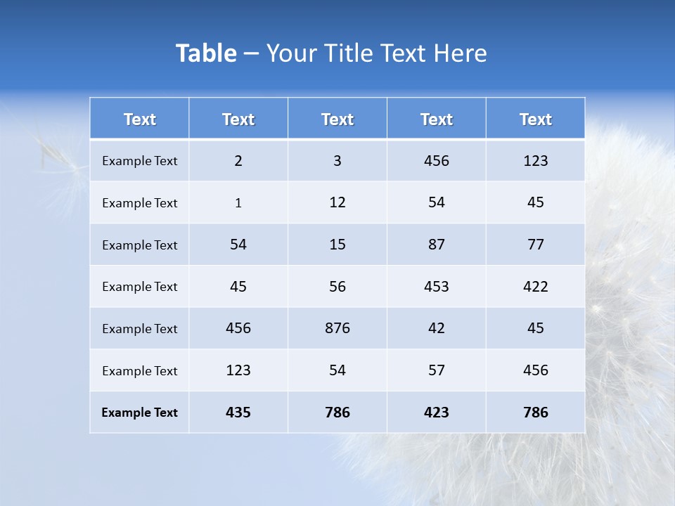 Spring Seed Easy PowerPoint Template
