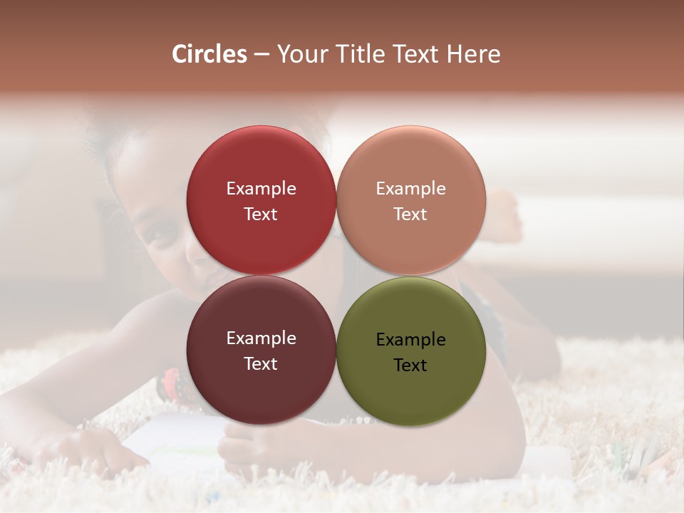 School Artist Pencil PowerPoint Template