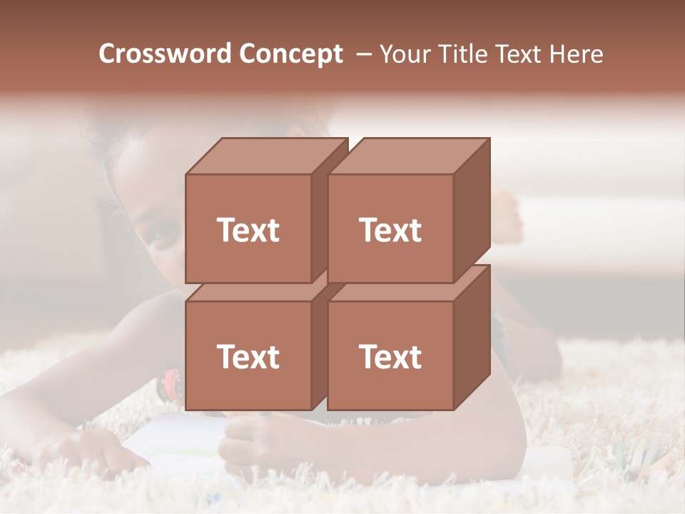 School Artist Pencil PowerPoint Template