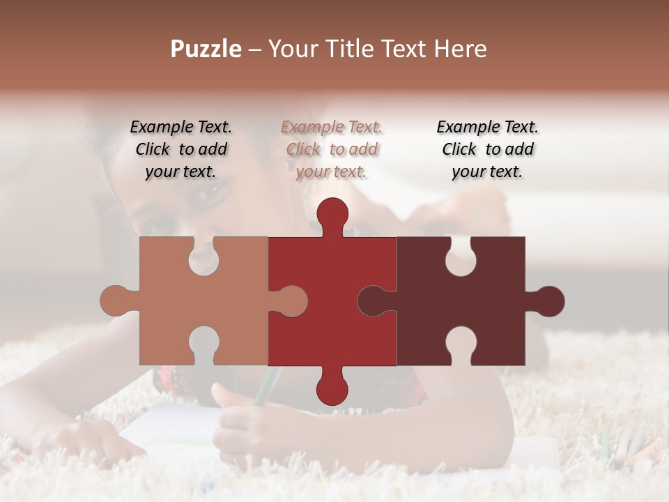 School Artist Pencil PowerPoint Template