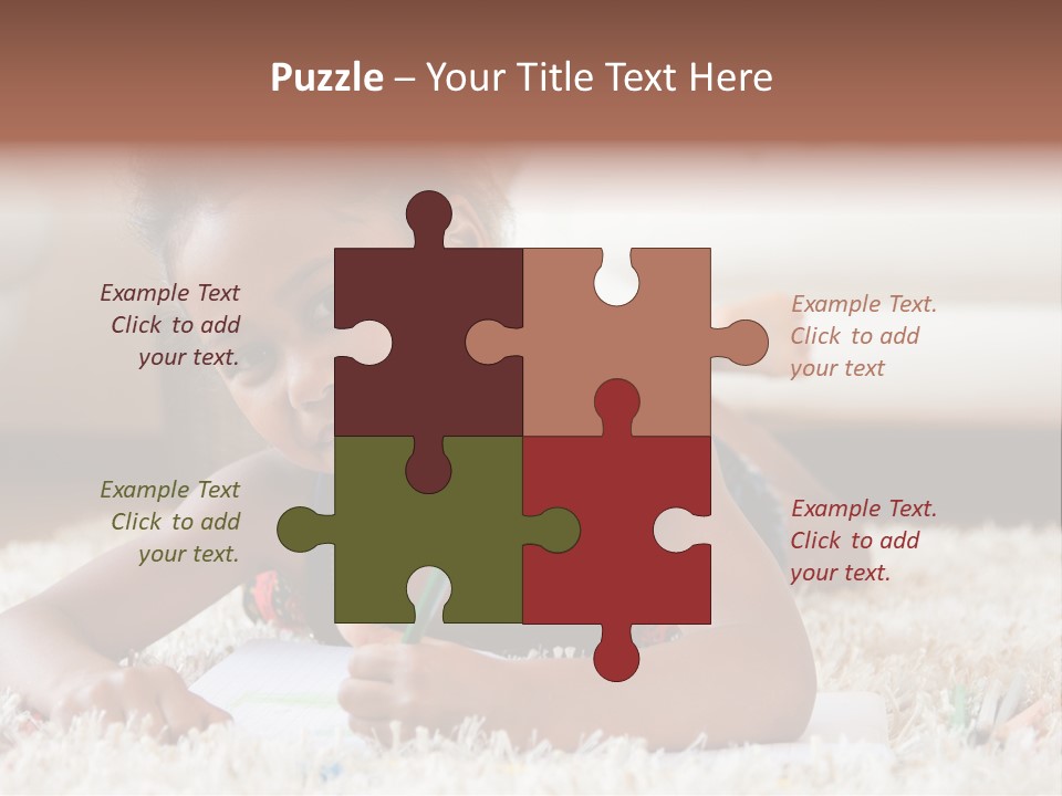 School Artist Pencil PowerPoint Template