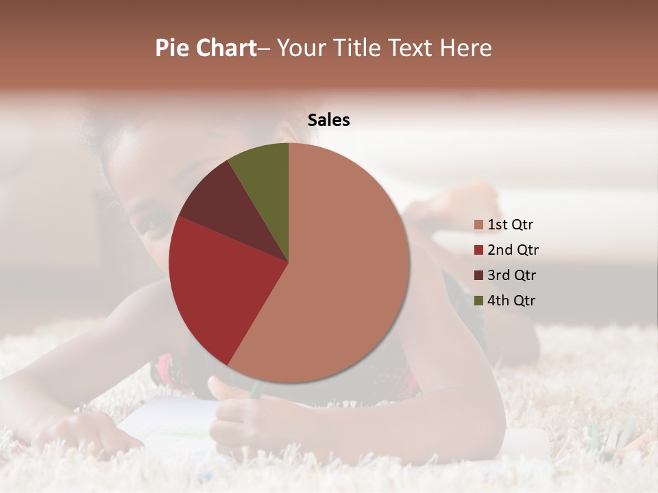 School Artist Pencil PowerPoint Template