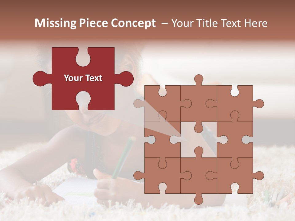 School Artist Pencil PowerPoint Template