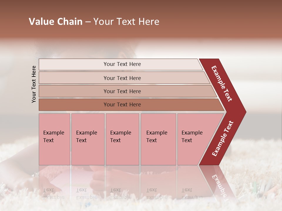 School Artist Pencil PowerPoint Template
