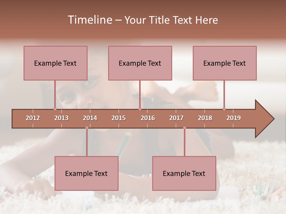 School Artist Pencil PowerPoint Template