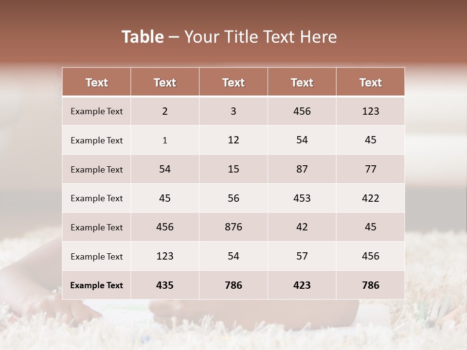 School Artist Pencil PowerPoint Template