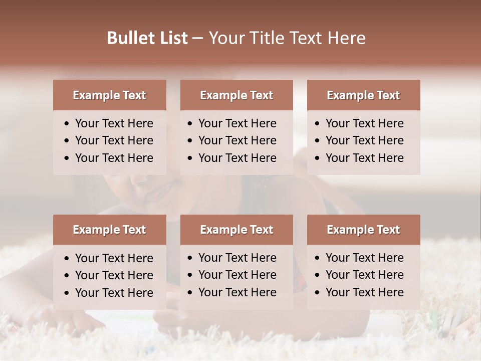 School Artist Pencil PowerPoint Template