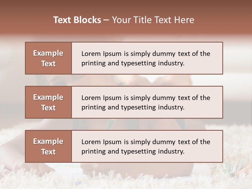 School Artist Pencil PowerPoint Template