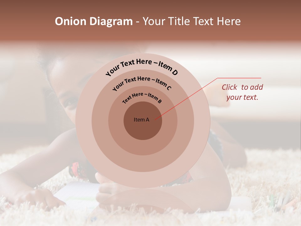 School Artist Pencil PowerPoint Template