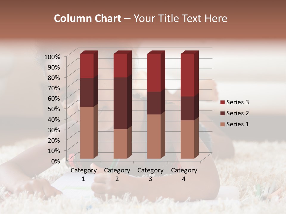 School Artist Pencil PowerPoint Template