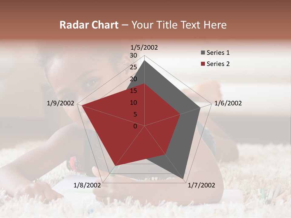 School Artist Pencil PowerPoint Template