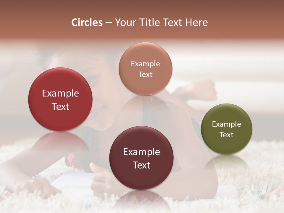 School Artist Pencil PowerPoint Template