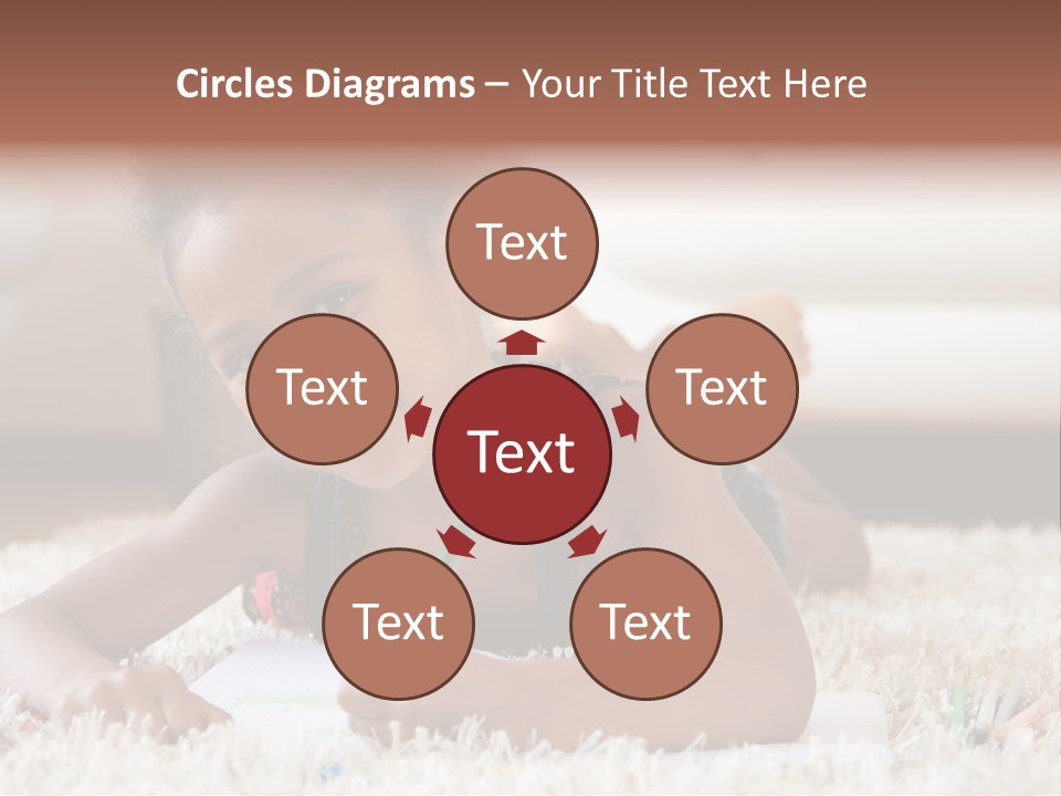 School Artist Pencil PowerPoint Template